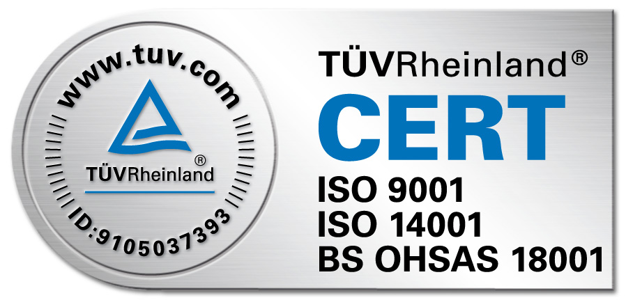 Sistema de Gestión de la Seguridad y Salud en el Trabajo según especificación OHSAS 18001: 2007 (TÜV)